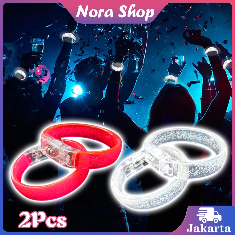 Isi2 Led Kelap Kelip Konser Acara Lampu Gelang Lari Malam Gelang Lampu Led