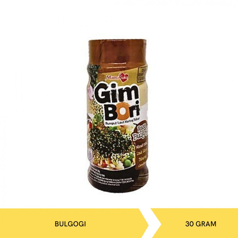 

NEW ITEM MAMA SUKA GIM BORI BULGOGI BTL 30G BAHAN MASAK