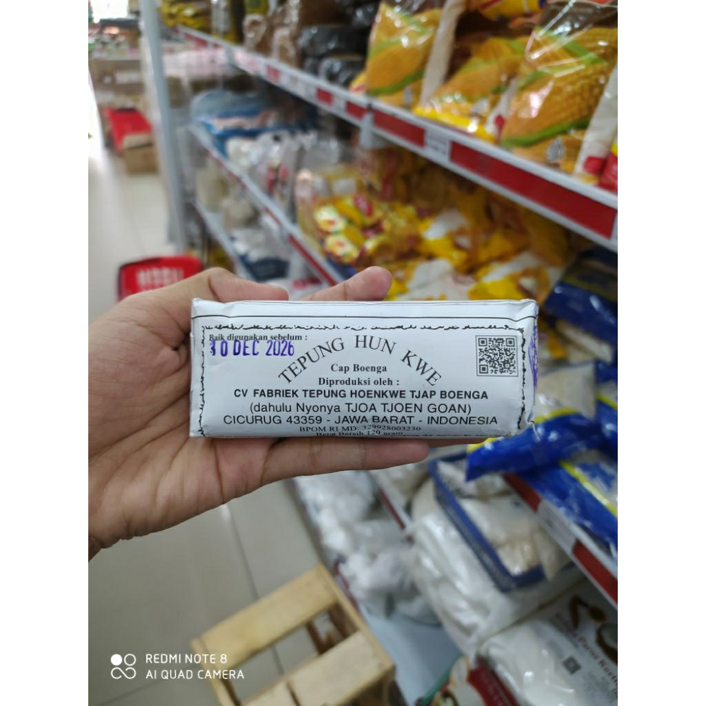 

Tepung HunKwe Bunga 120g