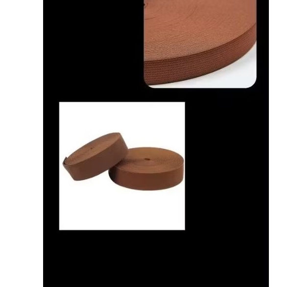 

per100cm /permeter Pita rajutan elastis poliester warna coksu 3.2cm pita elastis untuk garmen