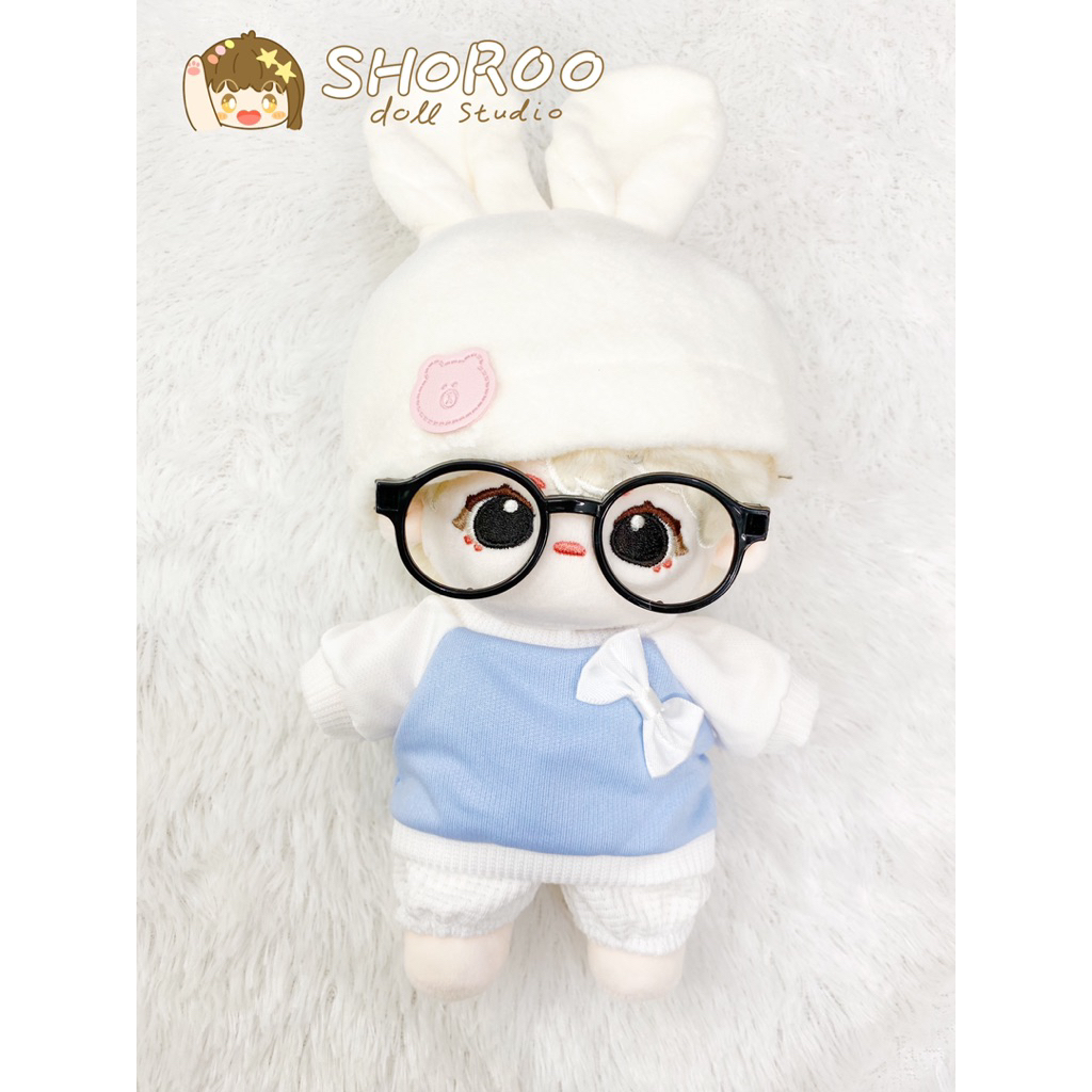 MACARON BUNNY - Baju Cotton doll 20cm Boneka Baju boneka kapas 20cm aksesoris Boneka 20cm 15cm viral
