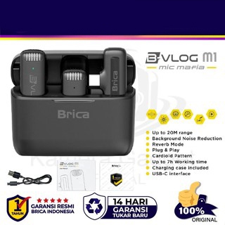 Saramonic - B-Vlog M1 Mic Mafia Wireless Microphone Bvlog M 1 Original Resmi