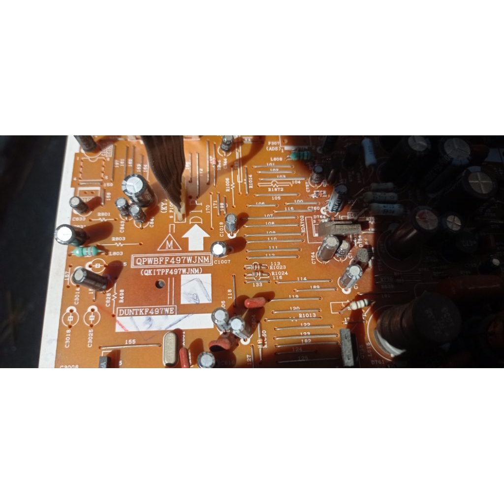 mesin tv tabung sharp 21inchi.slim picolo slim/alexander slim