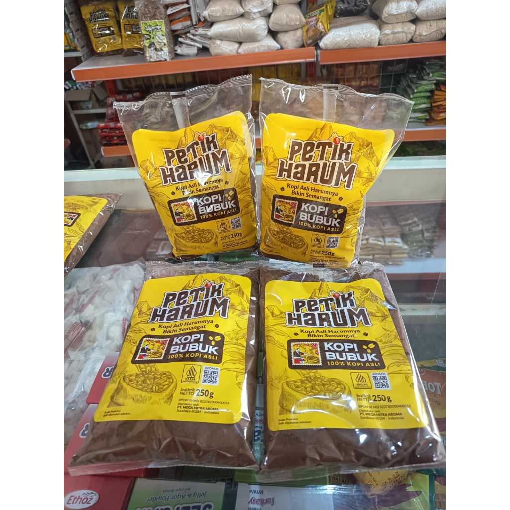 

Kopi Bubuk Petik Harum 250g / Petik Harum