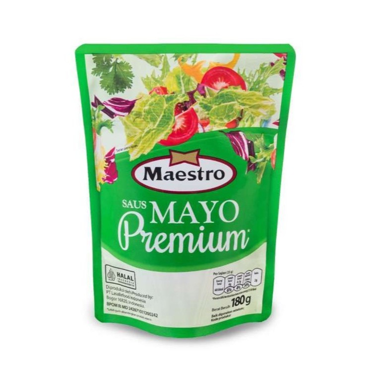 

Maestro Saus Mayo Premium 180 gr