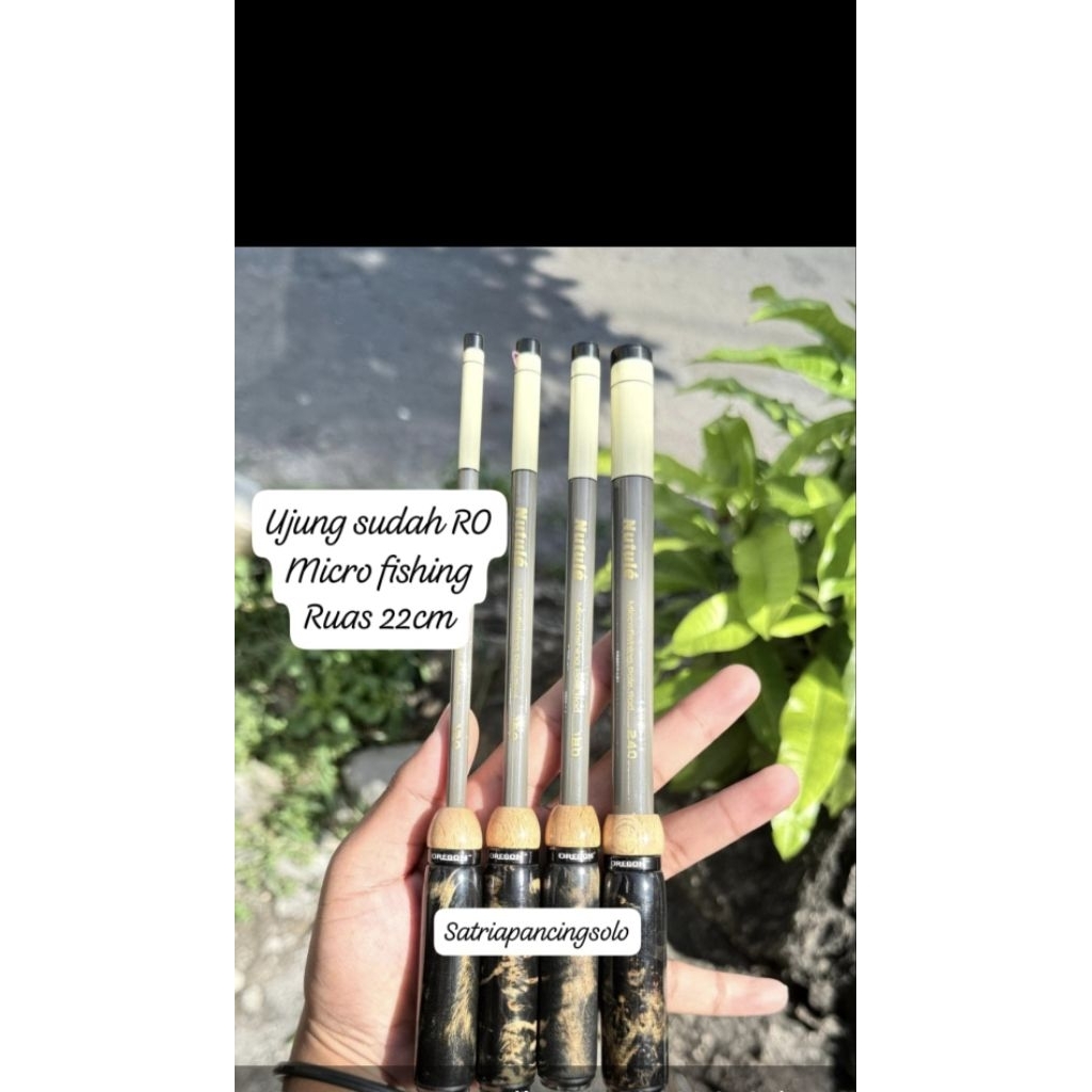 tegek oregon nutule tegek mini tegek micro fishing tegek lentur