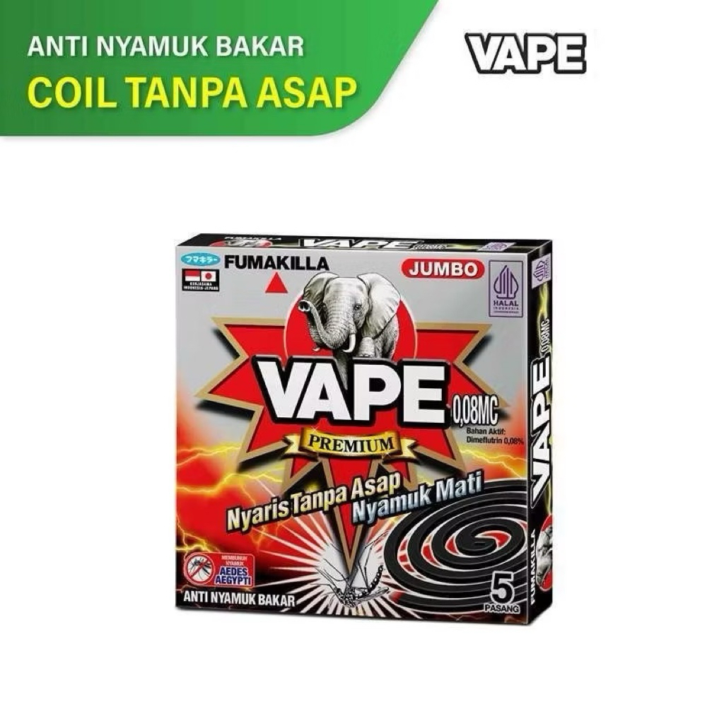 Obat nyamuk vape/vape tanpa asap/vape premiering/jumbo vape