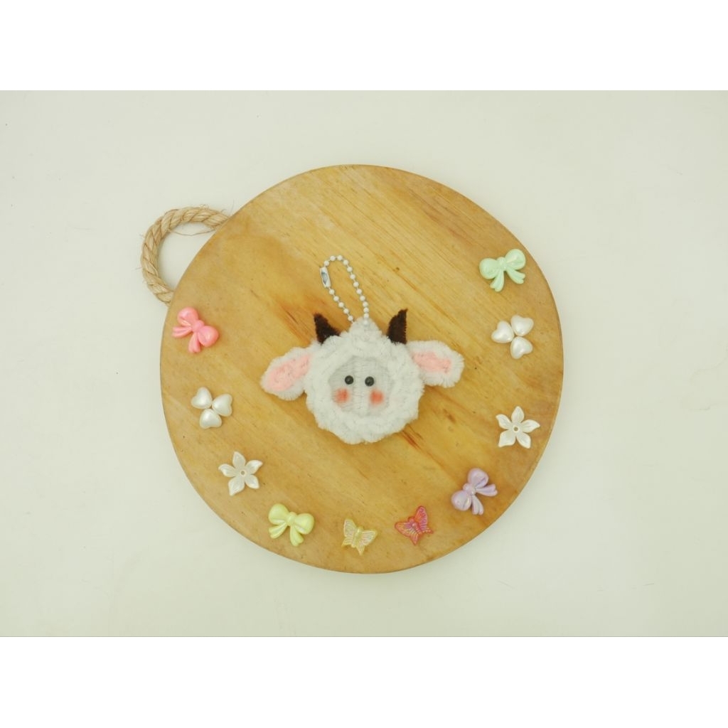 [Pre-Order] Gantungan Kunci Keyring Kawat Bulu Pipe Clener Souvernir Bag Charm  - Twisty Things By D