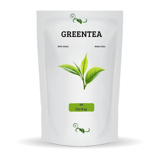 

GREEN TEA I TEH HIJAU I TEH CELUP I ISI 30 TEA BAG