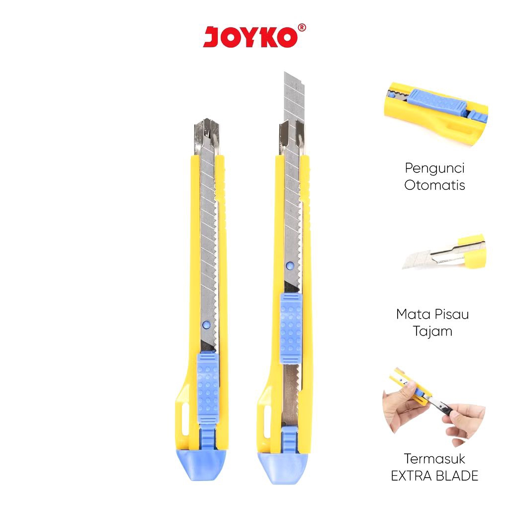 

Joyko A-360 | Cutter Autolock | Cutter Pemotong | Cutter Kecil