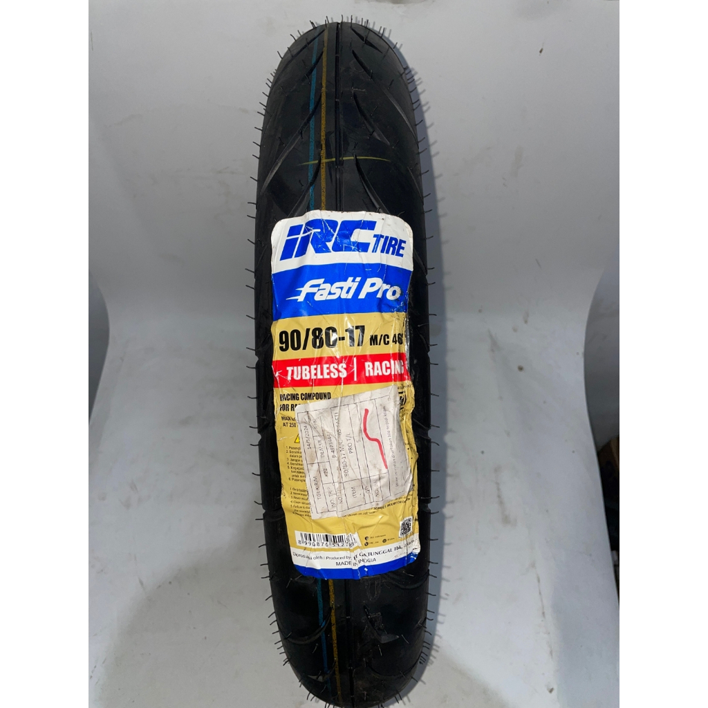 Ban Luar IRC TIRE Fasti Pro 90/80-17