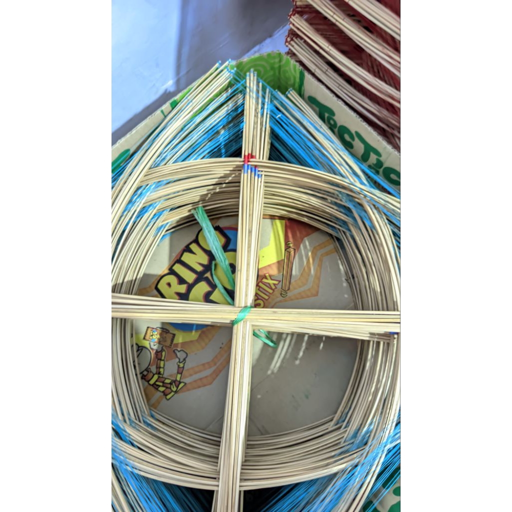 Arku layangan Sukhoi Super Lilitan 2 Bambu Petung