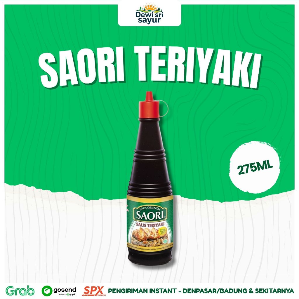 

Saori Teriyaki 275ml – Dewi Sri Sayur
