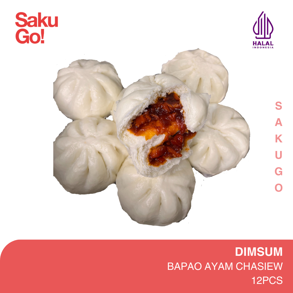 

Cha Siew Pao Ayam Premium Dimsum | Pao Char Siew 12pcs