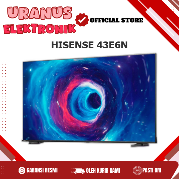 HISENSE 43E6N GOOGLE TV 43 INCH LED E6N SERIES 4K ULTRA HD DOLBY DIGITAL