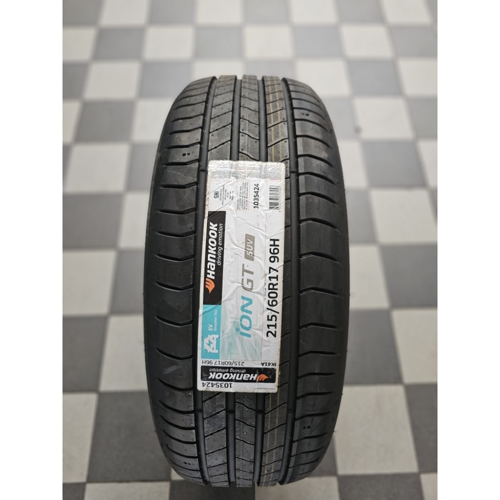 Ban Hankook EV ion GT SUV IK41A 215/60 R17 (Ban Atto3, Rush, Terios, Creta, Zenix)