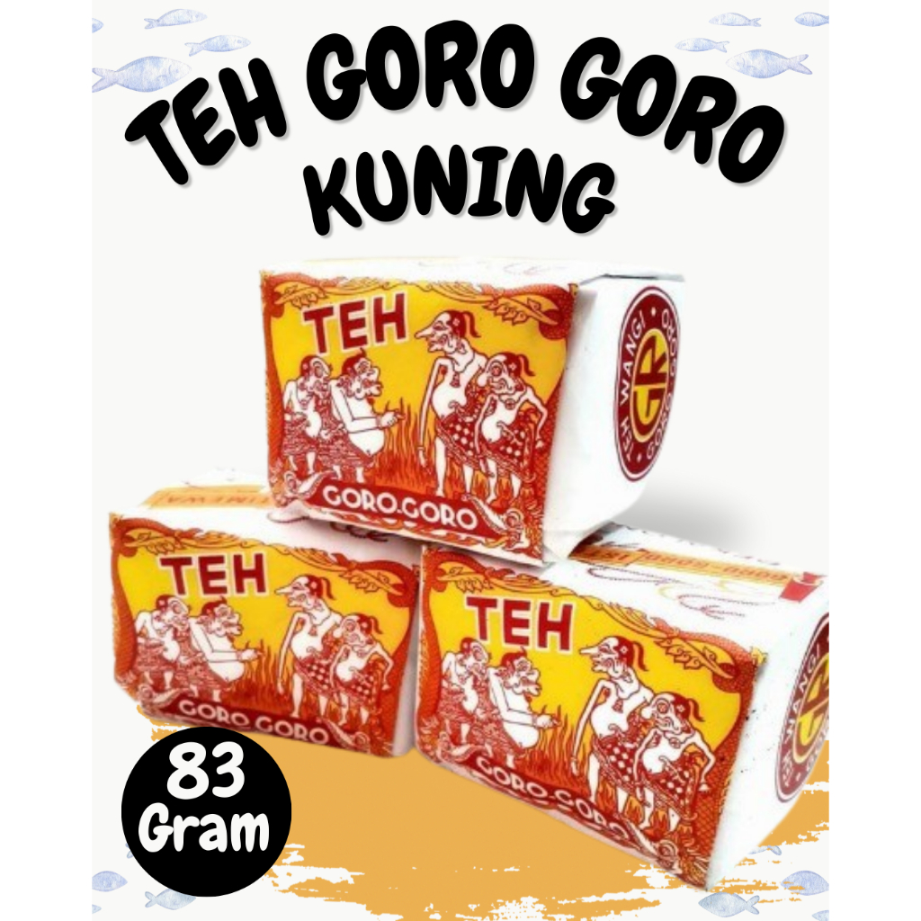 

Teh Goro Goro Kuning Asli Pekalongan Istimewa Teh 1 Pcs 83 Gram