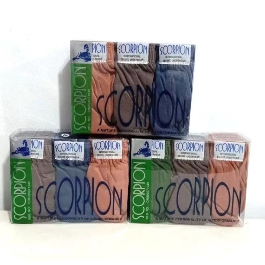 Celana Dalam Pria Scorpion
