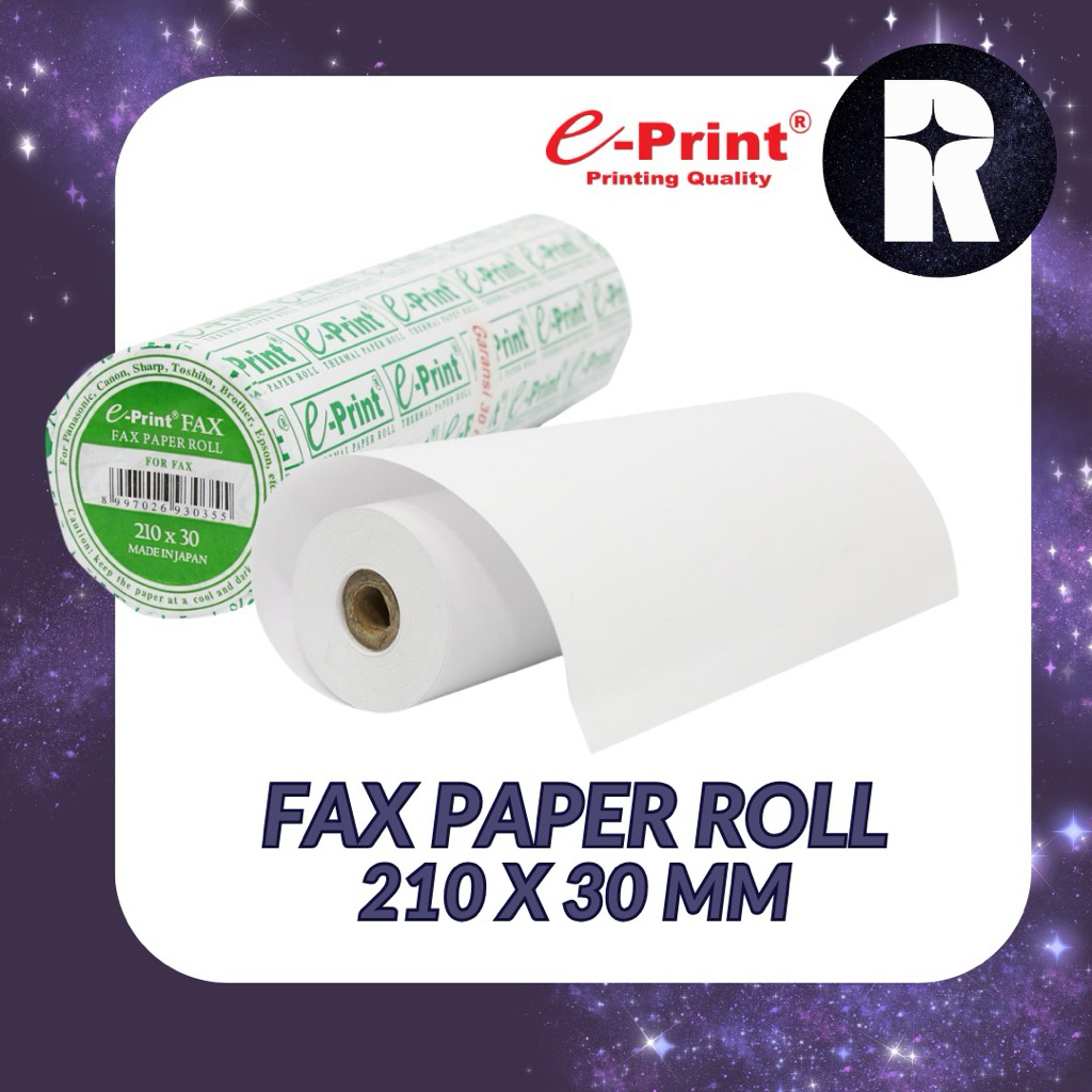 

E-PRINT KERTAS FAX HIJAU 210X30