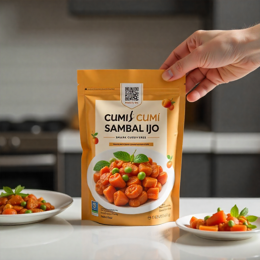 

Meal by Me Meal Kit Cumi Sambel Ijo - Healthy Food with Recipee (Bahan Masakan Sehat beserta Resep dari Chef Professional)