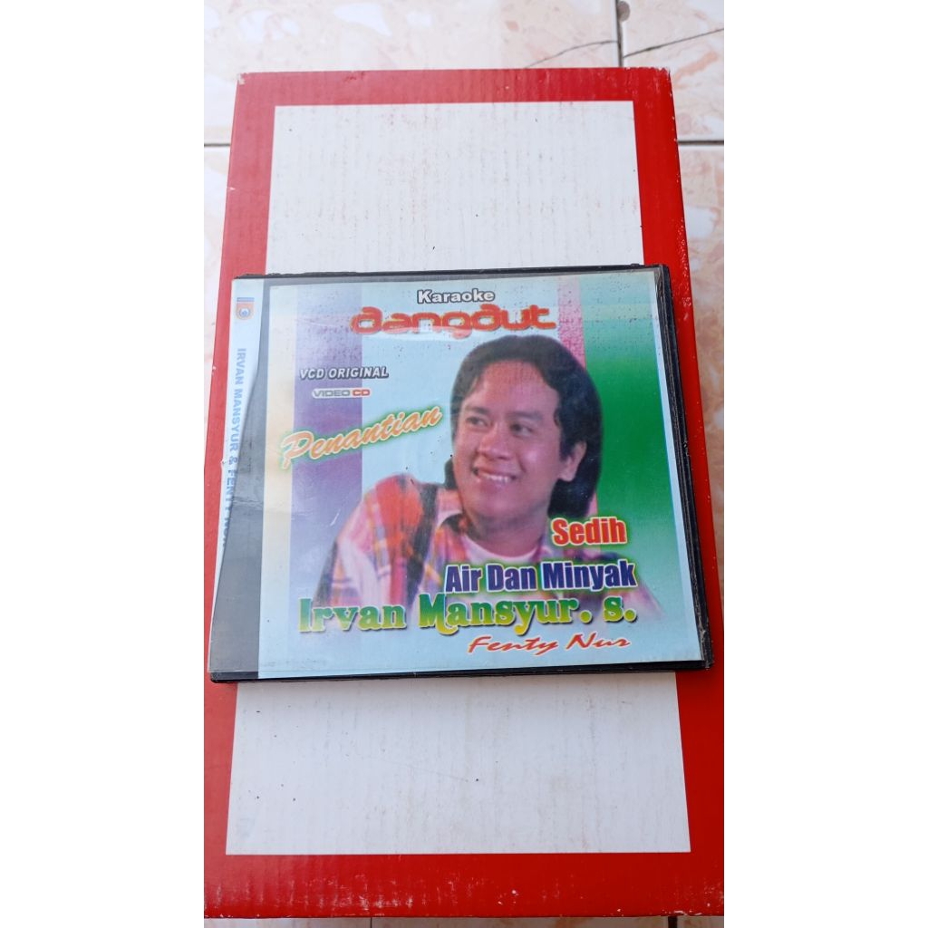 VCD jadul irvan mansyur - lagu Indonesia - dangdut - kaset dangdut- VCD dangdut