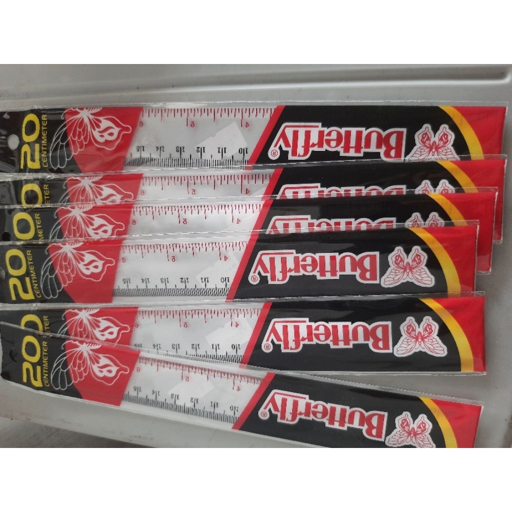 

Penggaris 20 cm Butterfly