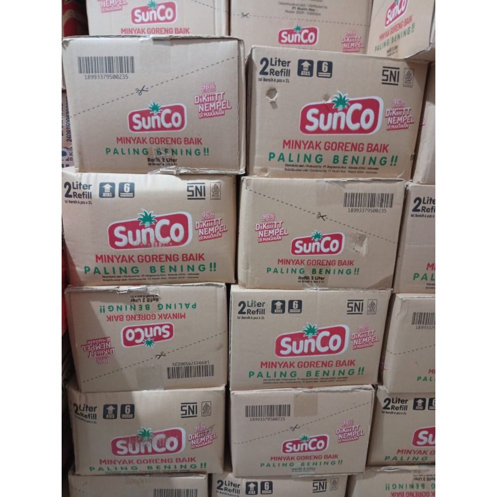 

Minyak Sunco 2L Paket kartonan 5 karton