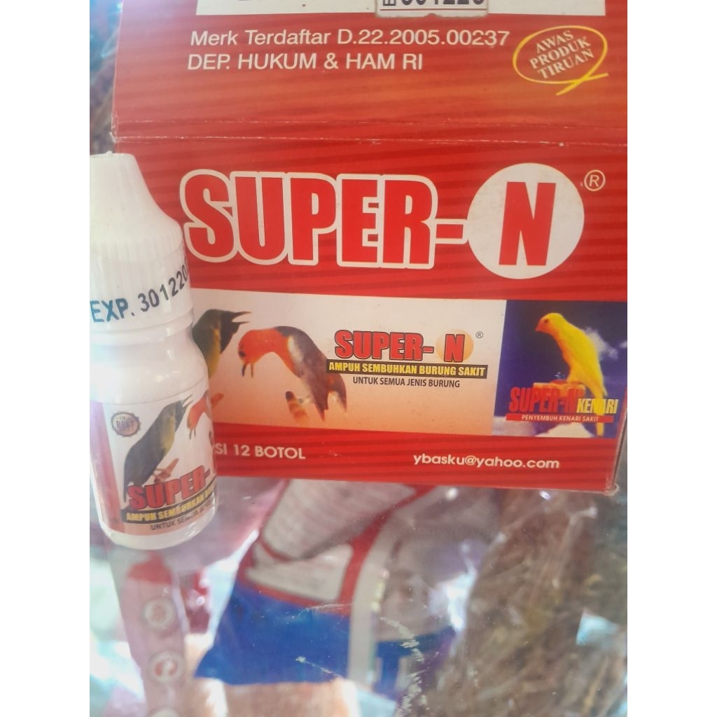 SUPER KICAU/SUPER N/VITAMIN BURUNG BERKICAU/VITAMIN BURUNG