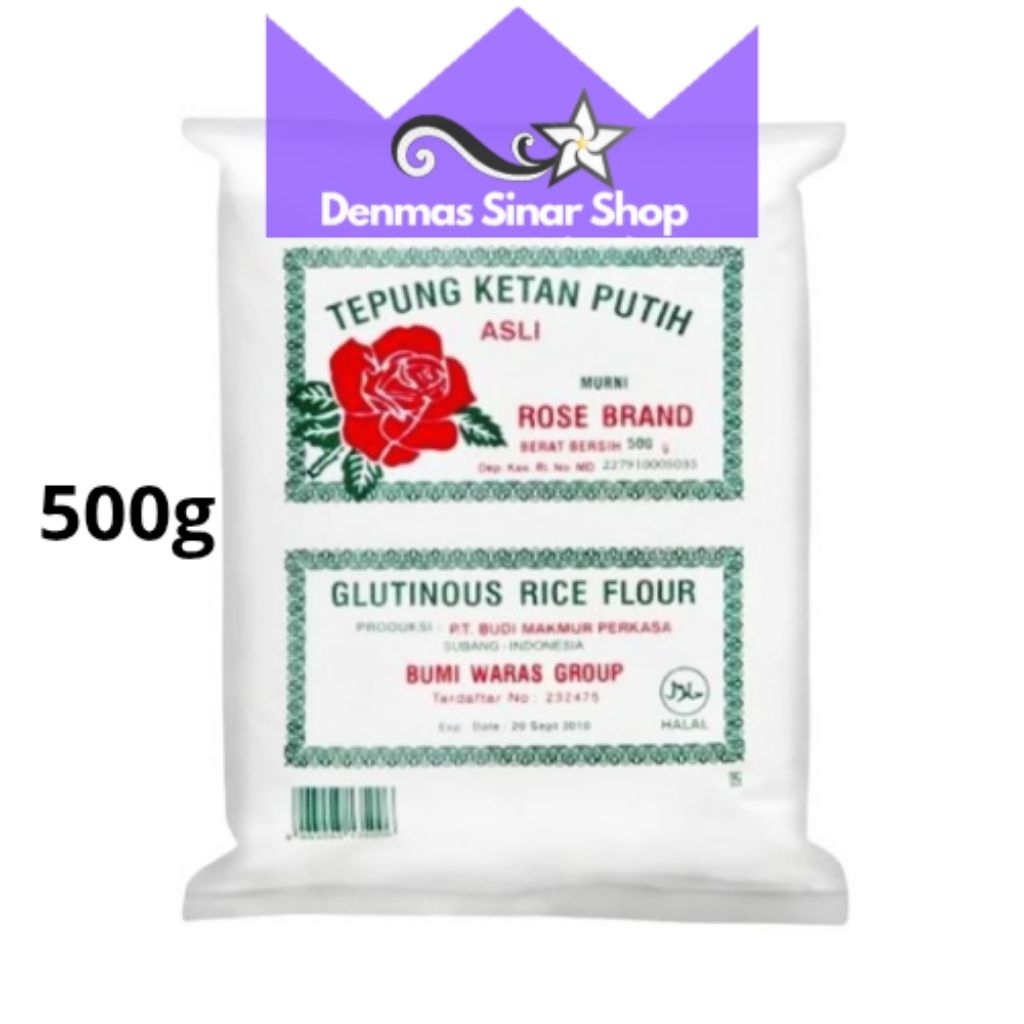 

Tepung Ketan rose brand 500g