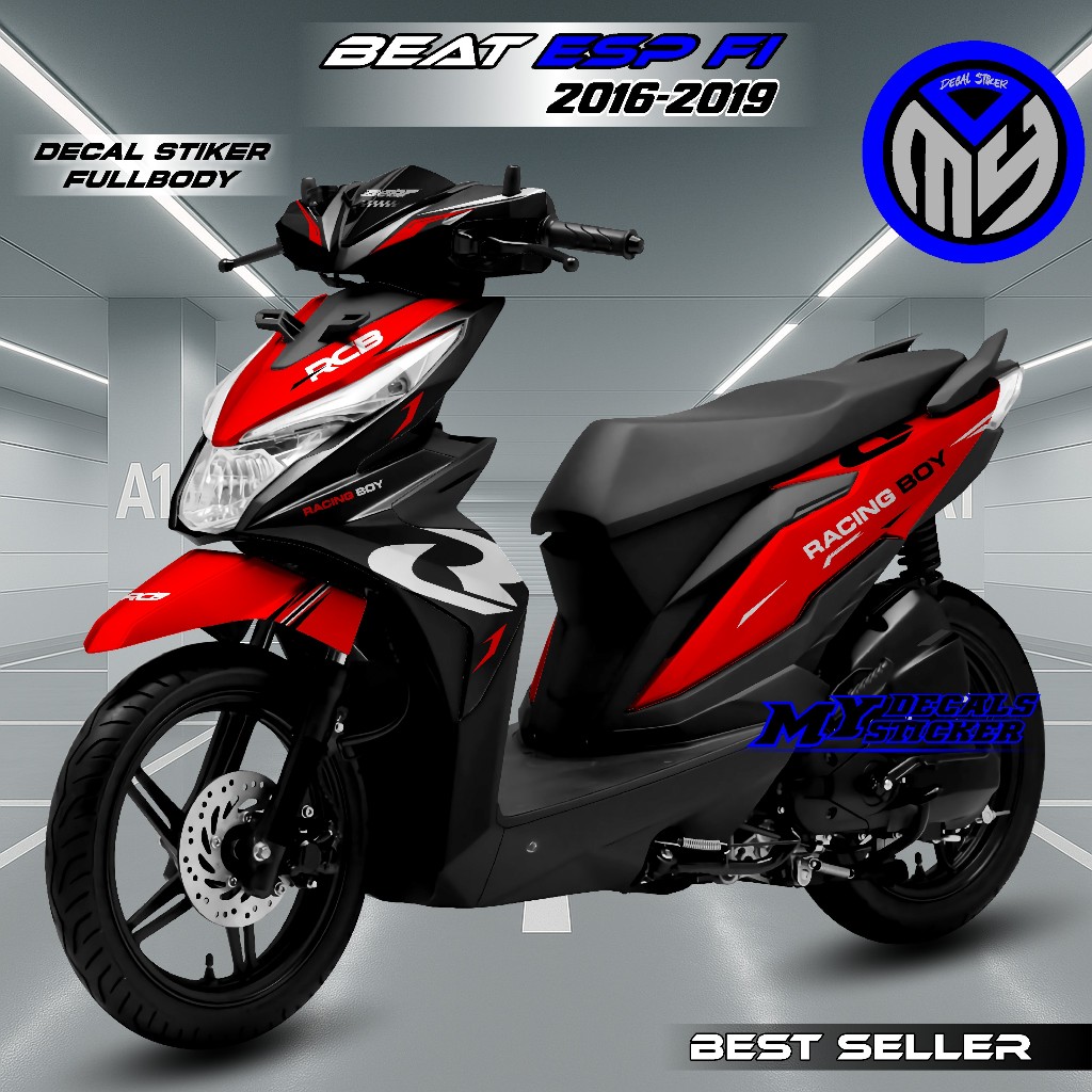 COD Sticker Decal Full Body Beat Fi Esp Beat Reva 2016 2017 2018 2019 Striping Fullbody Motif Racing