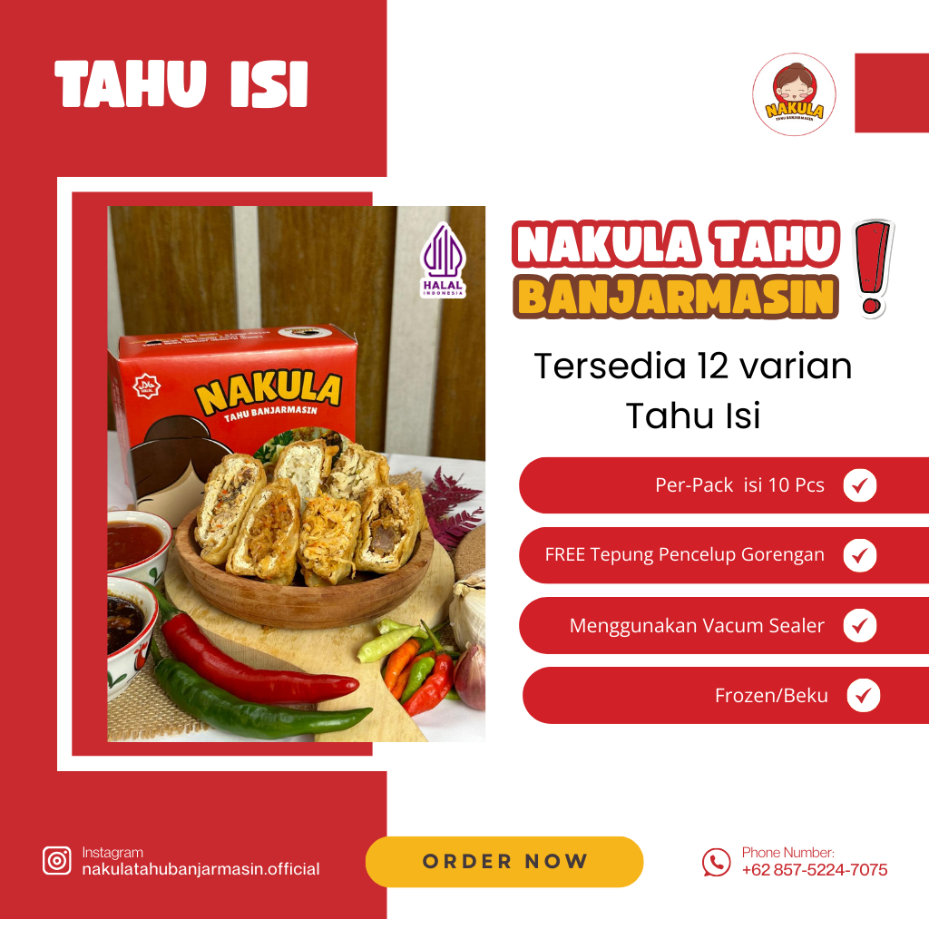 

TAHU BAKSO FROZEN | Nakula Tahu Banjarmasin