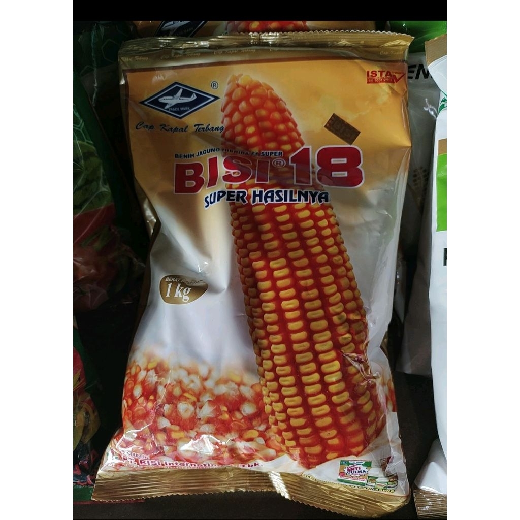100% Original Benih Bibit Jagung BISI 18 Kapal Terbang