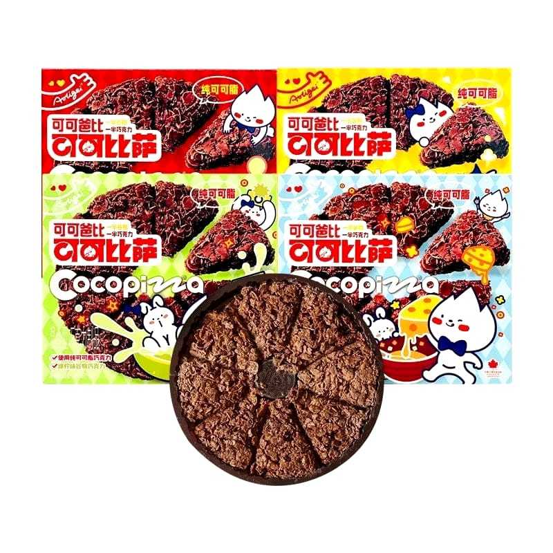

AOLIGEI COCOPIZZA 50GR COCO PIZZA COKLAT PIZZA JAPAN JEPANG