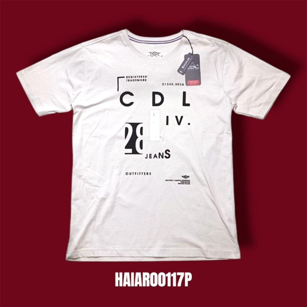Kaos CDL Original COTTON  || Tshirt CDL By CARDINAL Original || CDL 006