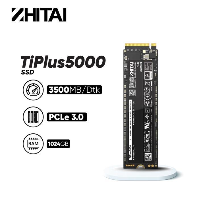 SSD Zhitai M2 Nvme PCIe3.0 TiPlus5000 1Tb