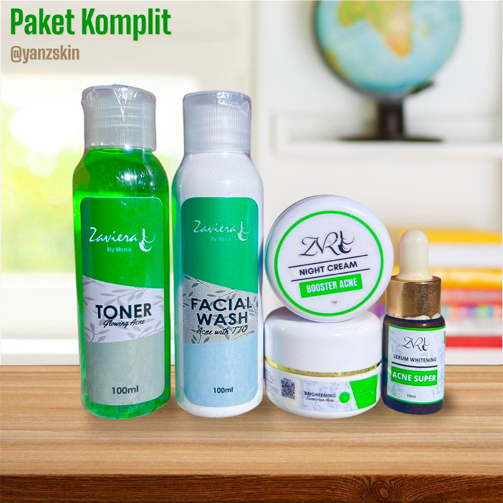 PAKET ZAVIERA ACNE  BOOSTER / Zaviera Skincare