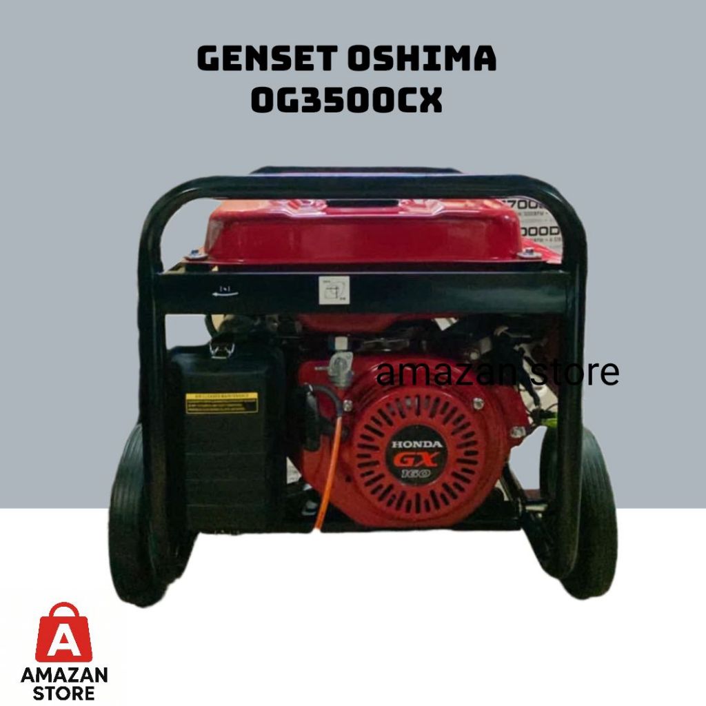 Mesin Genset Open Honda Oshima OG3500CX (2200 Watt 1 Phase)