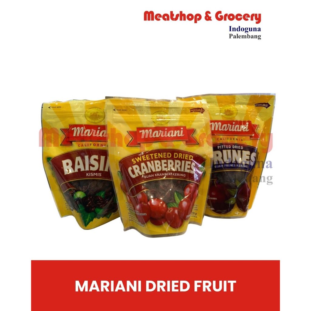 

Mariani Dried Fruit | Buah Kering