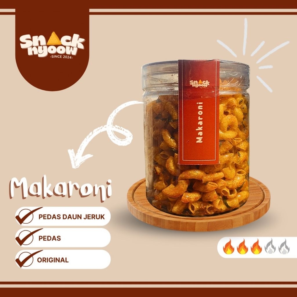 

snacknyoow makaroni toples 200gr
