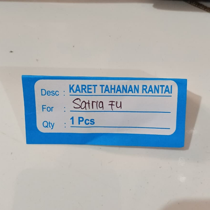Karet Bantalan Arm Karet Tahanan Rantai Biasa Satria Fu
