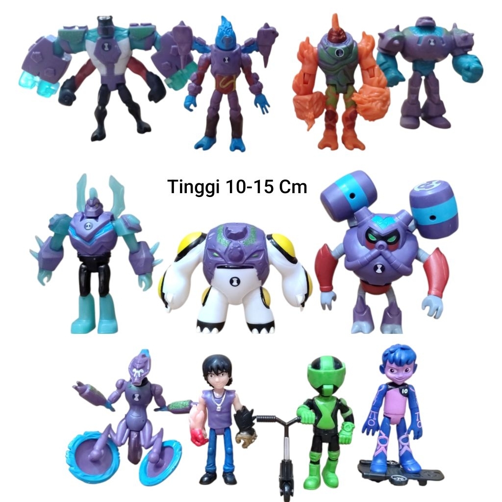 Mainan Action Figure Ben 10 Ben Bentennyson Alien