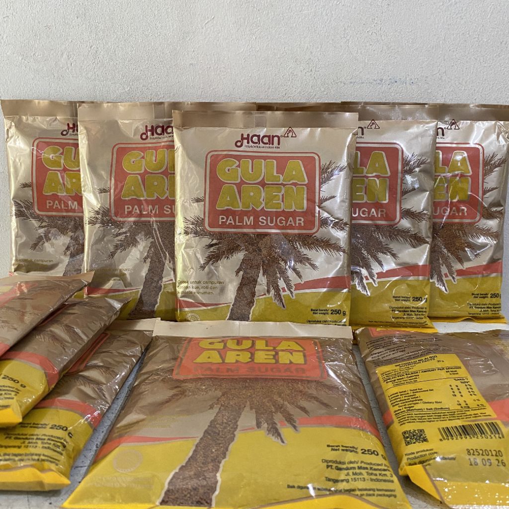 

Haan palm sugar 250 gram | haan gula palm