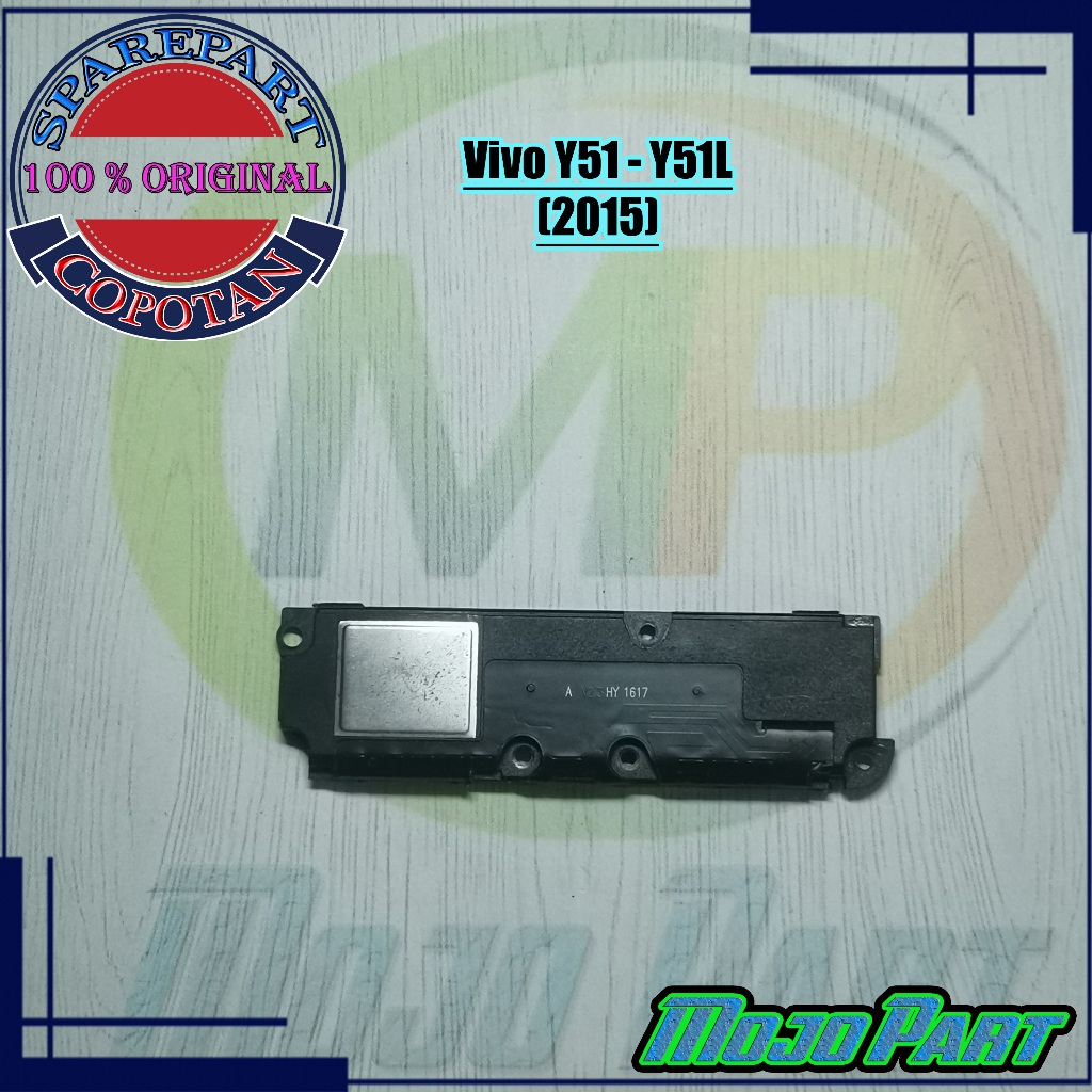 Vivo Y51 / Y51L 2015 Speaker Buzzer Spiker Musik Dan Tutup Mesin Bawah Original Copotan | Mojo Part