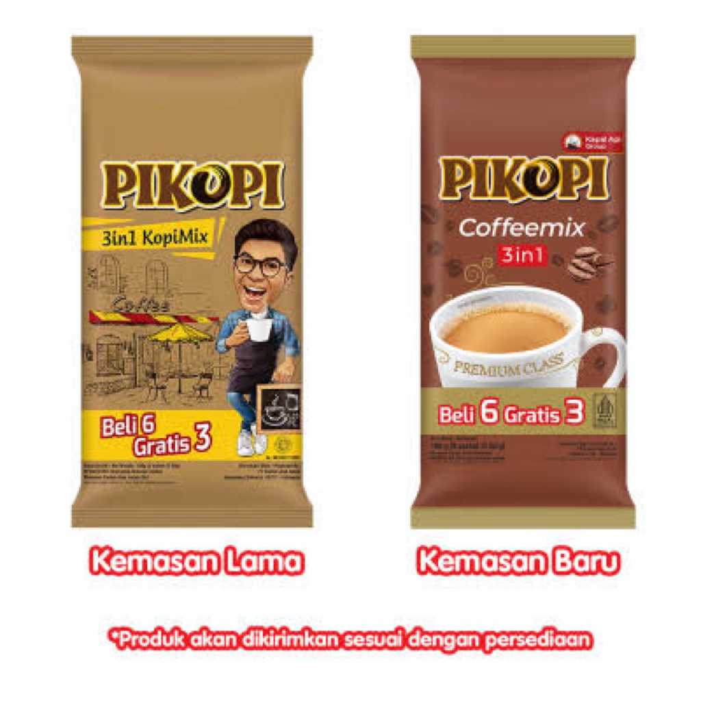 

Pikopi 3in1 kopi mix 9x20gr