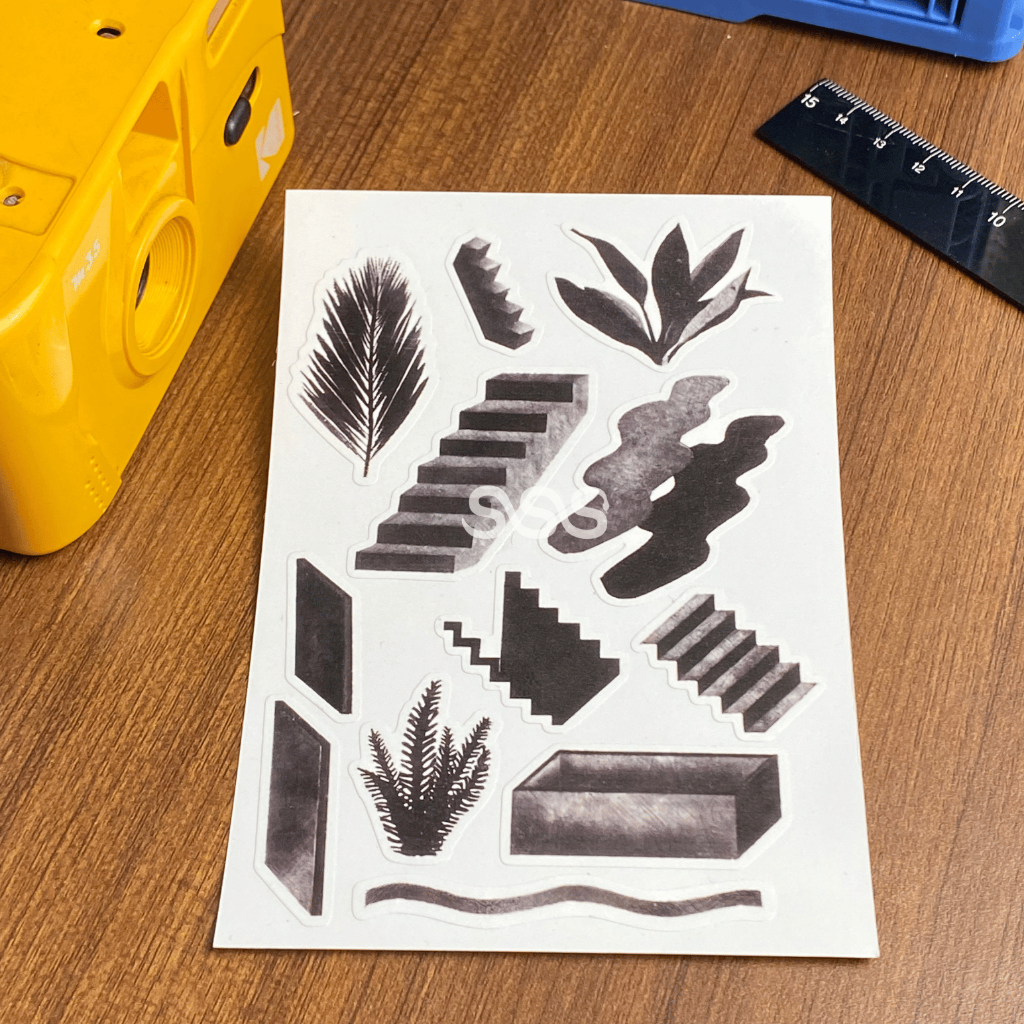 

STICKER LAPTOP / AESTHETIC STICKER / STICKER BUKU / SUNDAY STICKER STUFF