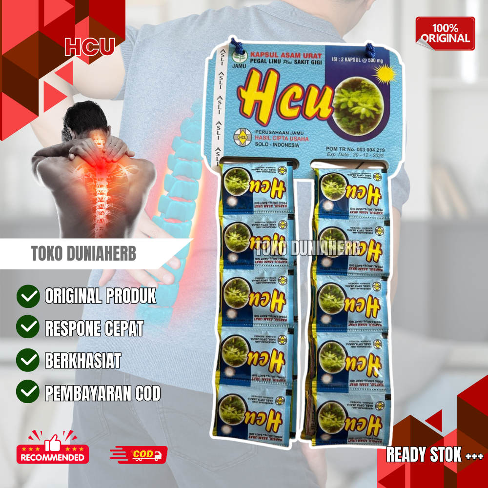 

HCU Original 100% Renceng 20 Sachet Berkhasiat