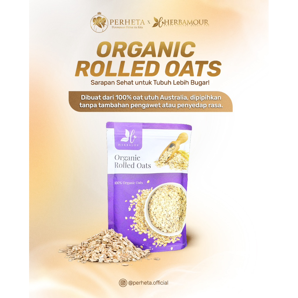 

ROLLED OAT HERBALOV | OAT ORGANIK PREMIUM HERBALOV | ROLLED OAT HERBAMOUR