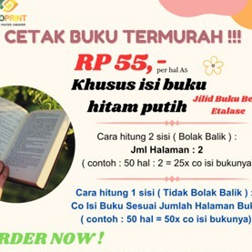 

ISI BUKU HITAM PUTIH/cetak buku novel/Novel