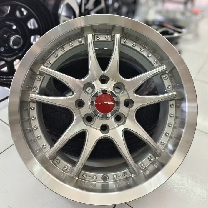 Velg Mobil Ring 15 Work Emotion Silver 1 Set (4pcs)