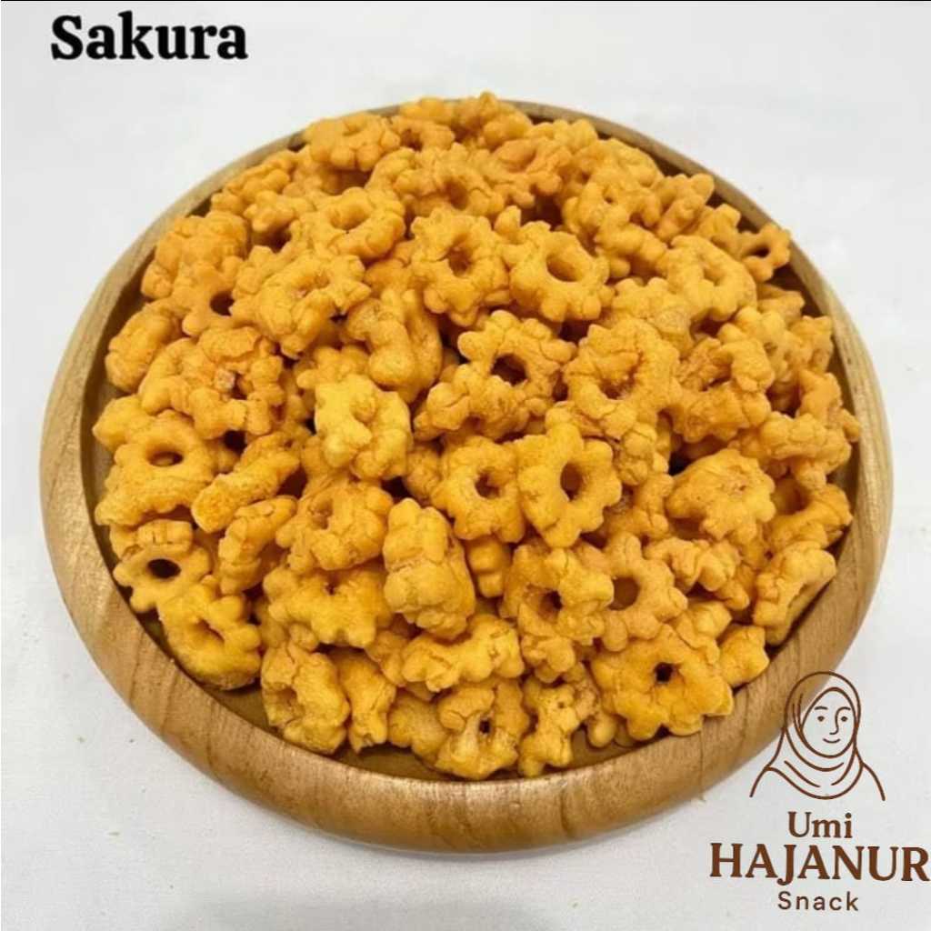 

(GRATIS ONGKIR BISA COD) CEMILAN ANEKA RASA//250GRAM KUE SAKURA KEJU//SAKURA RIBUT